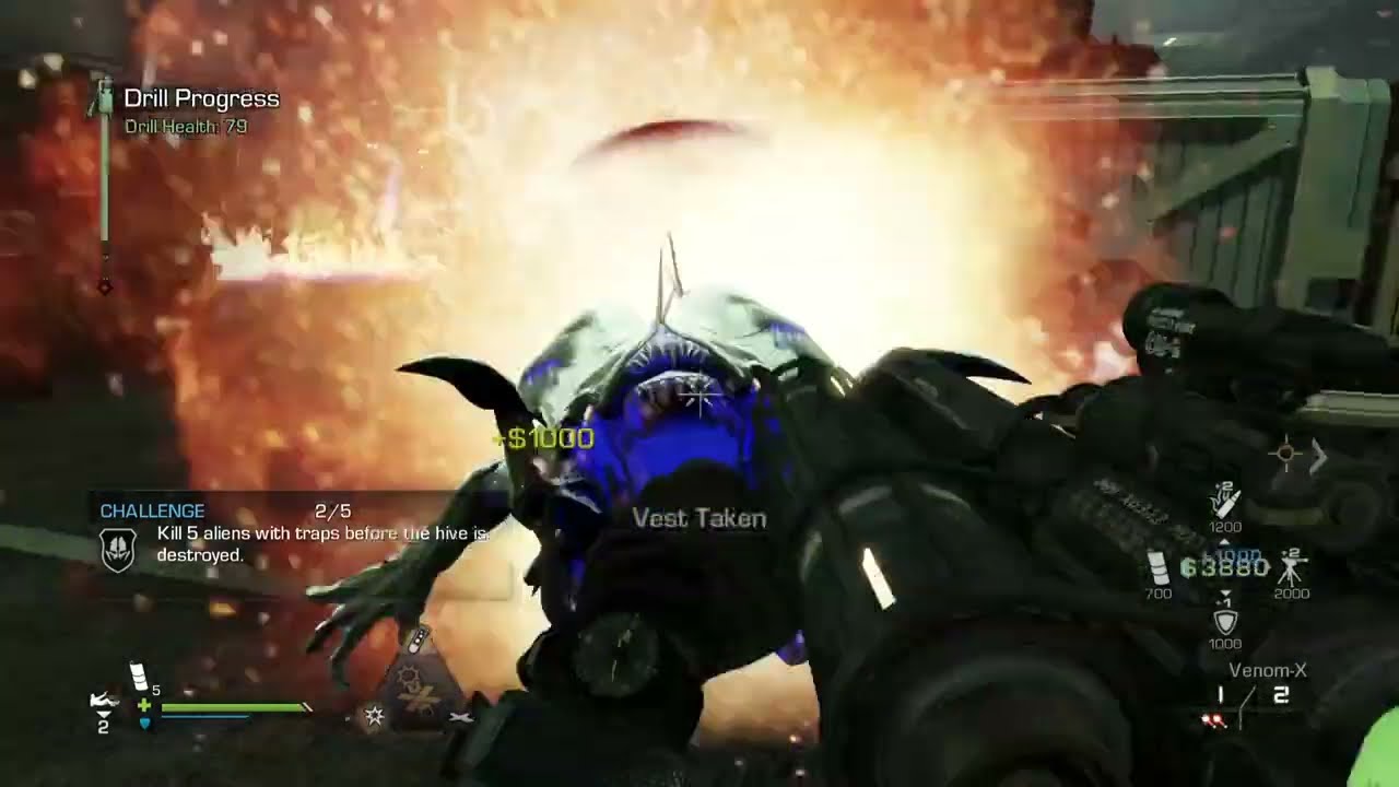 Call of Duty Ghosts | Extinction Mode | Mayday (Solo, Low Level)