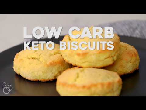 Low Carb Keto Biscuits #keto #paleo #glutenfree