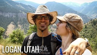[RV Life & Travel] Logan, UT || Wind Caves Hike, Trampolines & A Flooring Improvement [Ep106]