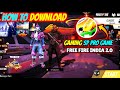 How To Download Gaming SP Pro Game | Free Fire India 2.0 Game Download