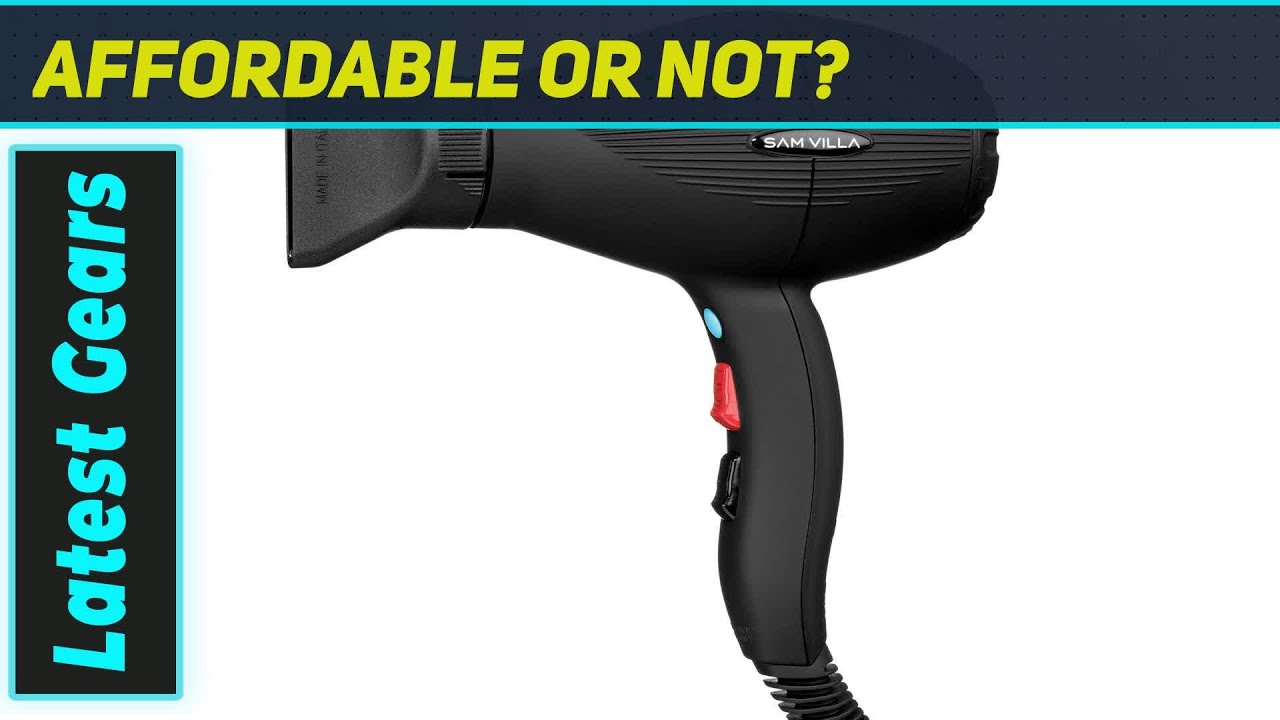 Sam Villa Light Professional Ionic: Best Hair Dryer for Precision and Comfort