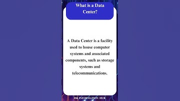 What is a Data Center ?