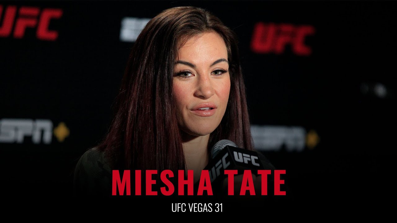 Miesha Tate UFC Vegas 31 full media day interview YouTube