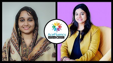 English conversation practice on ACEFLUENCY with tutor Saira|| How i was so fluent in this session🤫