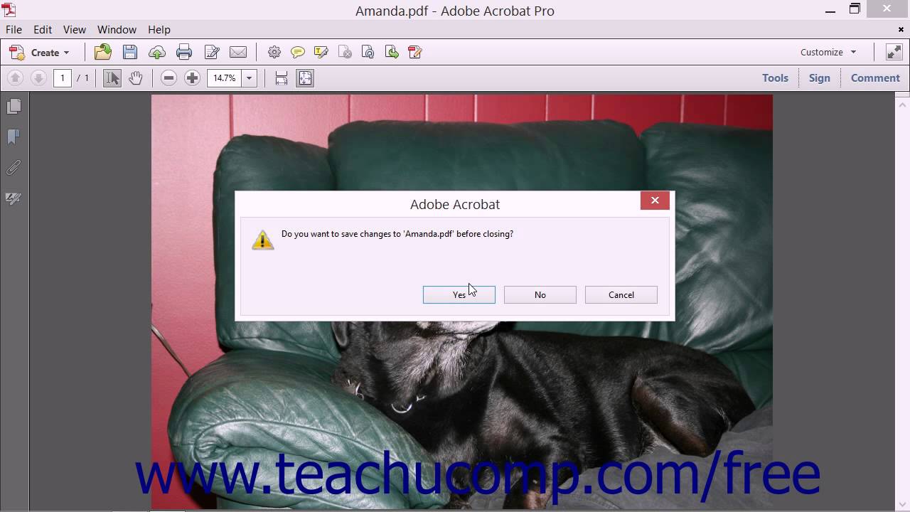 Creating PDFs from Files - Adobe Acrobat XI Training Tutorial Course ...