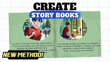 Create Kids’ Story Book in Minutes with Canva + Chat GPT | Amazon KDP Guide