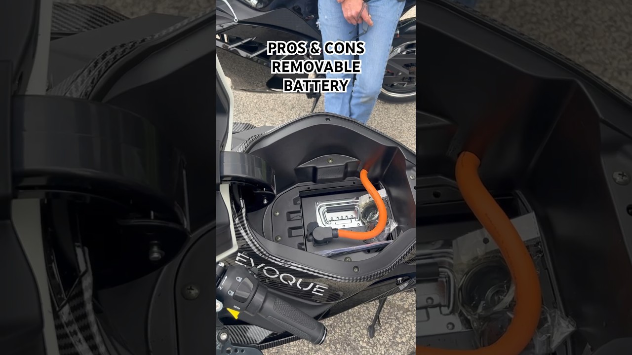 Pro’s & Con's - Removable Lithium Battery In The Evoque Streetster R 💭