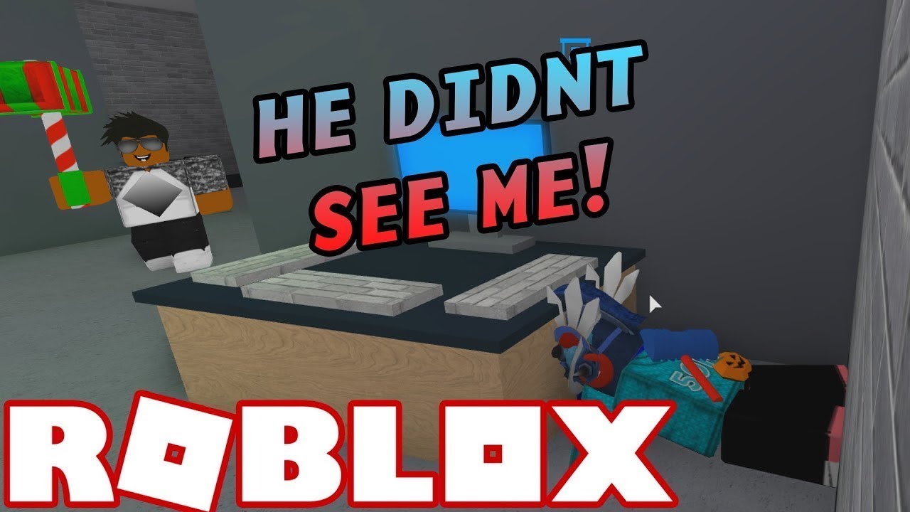 He Didnt See Me Flee The Facility Roblox Youtube - how to open roblox files roblox flee the facility dimer