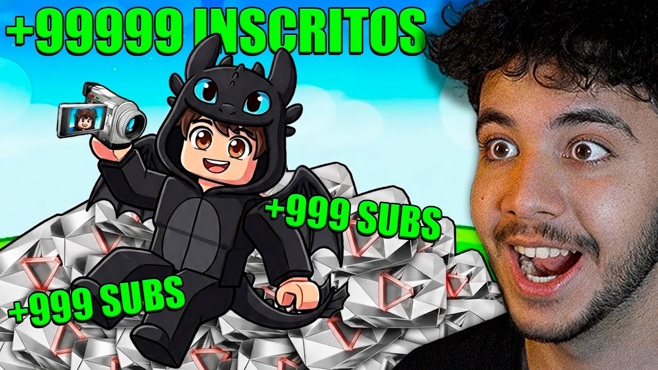 Gastando R$ 1.303.599 para se tornar o MAIOR YOUTUBER do ROBLOX