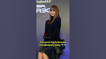 Lisa surprises us with her outfit at pop up store alter ego in Tokyo #lisa #blackpink