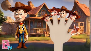 Woody Toy Story Finger Family Nursery Rhymes Kids Songs