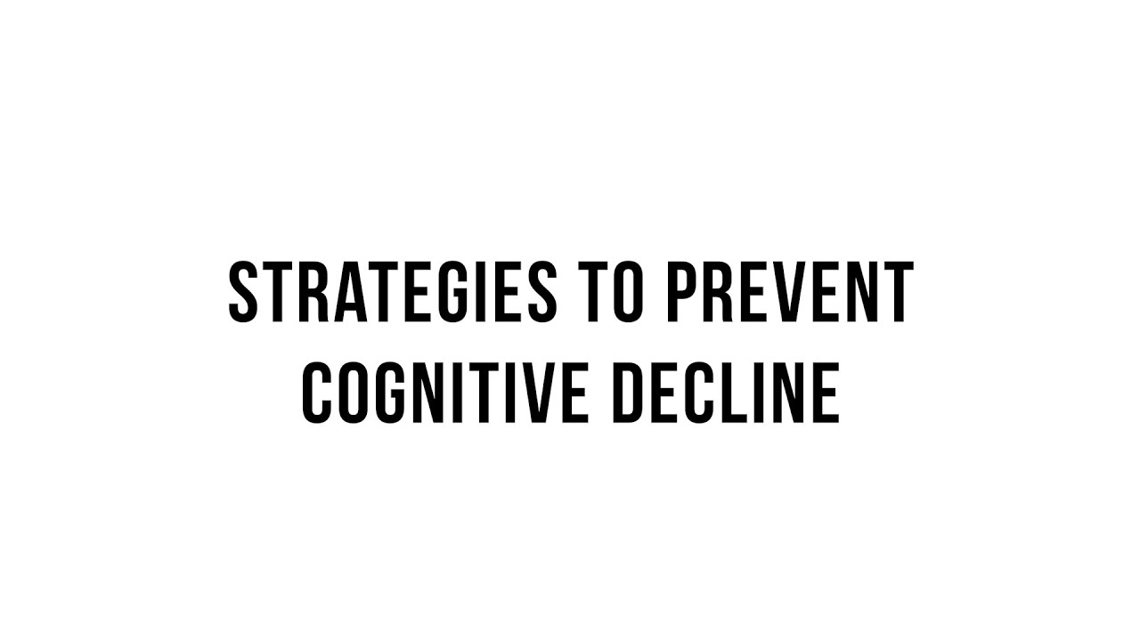 Keto 101 - Strategies to Prevent Cognitive Decline - YouTube