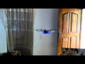 quadcopter indoor fly with MultiWii SE Standard Multicopter flight control board