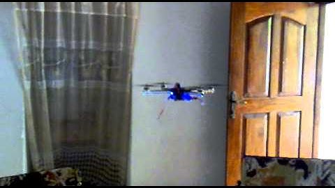 quadcopter indoor fly with MultiWii SE Standard Multicopter flight control board