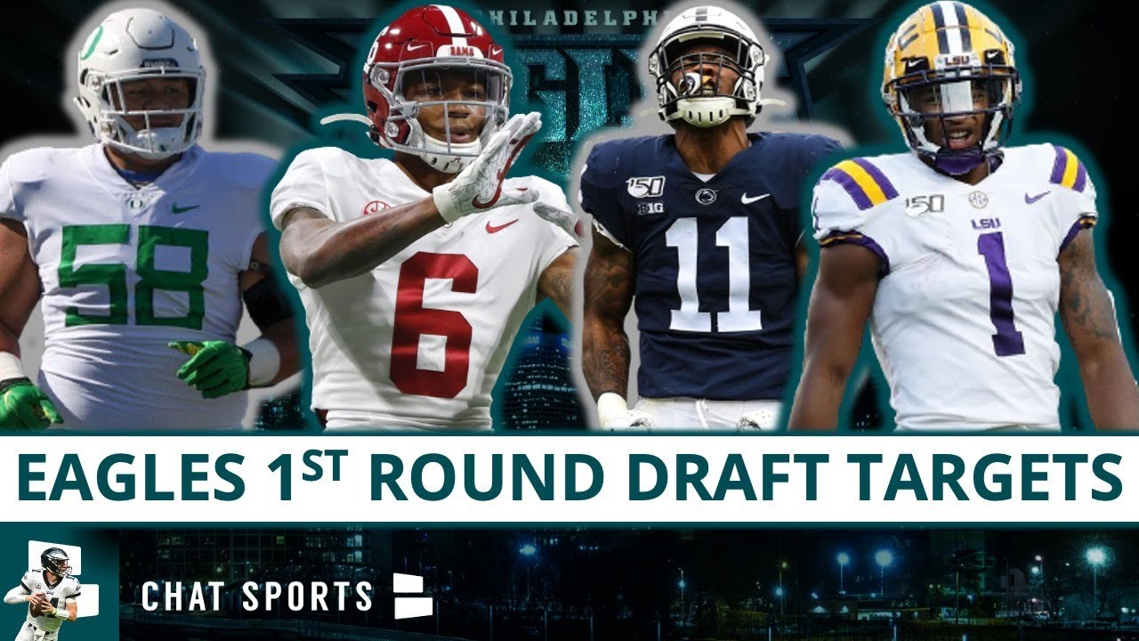 10 Philadelphia Eagles 2021 NFL Draft Targets With #6 Overall Pick Ft.  Devonta Smith & Micah Parsons 