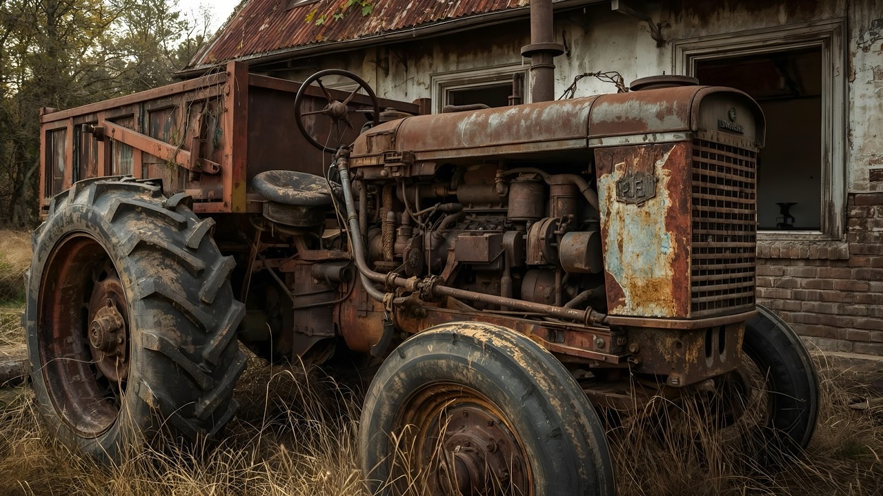 Возвращение Классических Тракторов к Золотой Эпохе – 100% Реставрация Как Новые | Restorations V2R