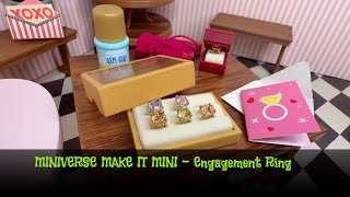 Build With Me!  Miniverse Make it Mini Valentine's - Engagement Ring