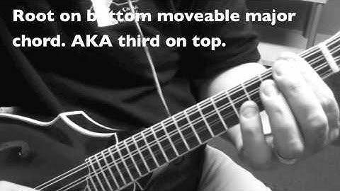 3 string major chords mandolin lesson