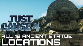 Just Cause 4 ALL 12 ANCIENT STATUE LOCATIONS