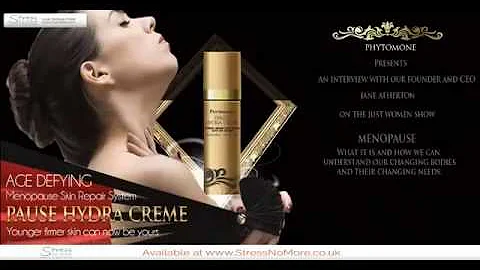 Jane Atherton & Phytomone Menopause Skin Care with...