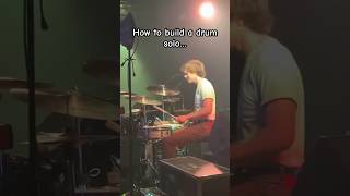 How to build a drum solo #drums #drummer #drumcover #drumsolo #drumcover LucasEbeling