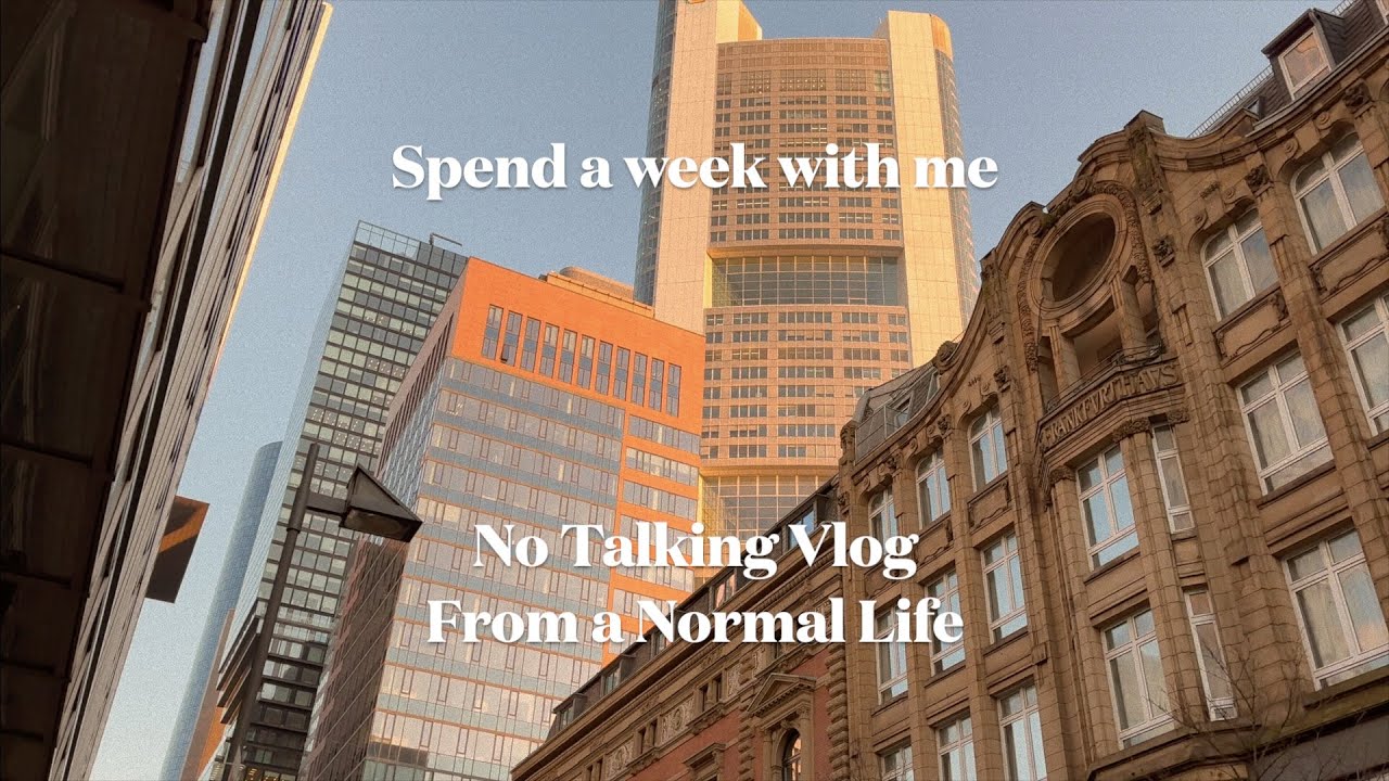 Spend a Week with Me | No Talking Vlog from a Normal Life