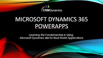 Training Webinar Microsoft Dynamics 365 - PowerApps (30:50)