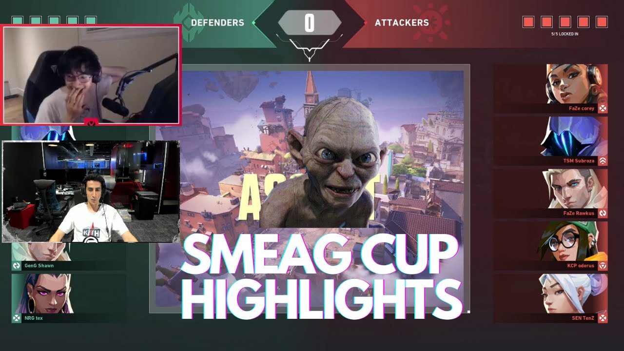 TenZ Plays SMEAG CUP with TSM Subroza and Faze Corey