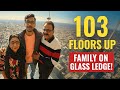 Glass Floor at 103 Floors! 😱 Skydeck Chicago with Indian Parents | Desi USA Vlog