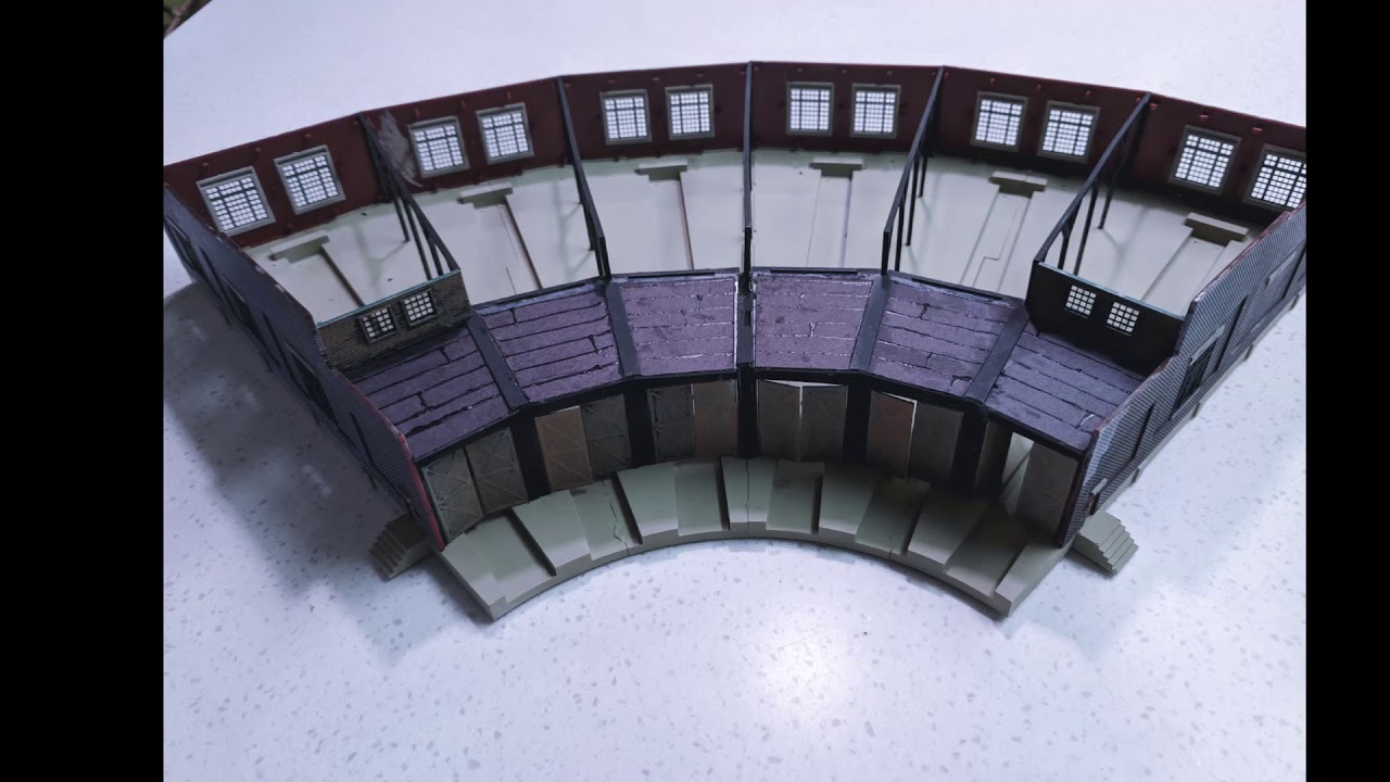 Ray Builds a 6 bay N Scale Atlas Roundhouse YouTube