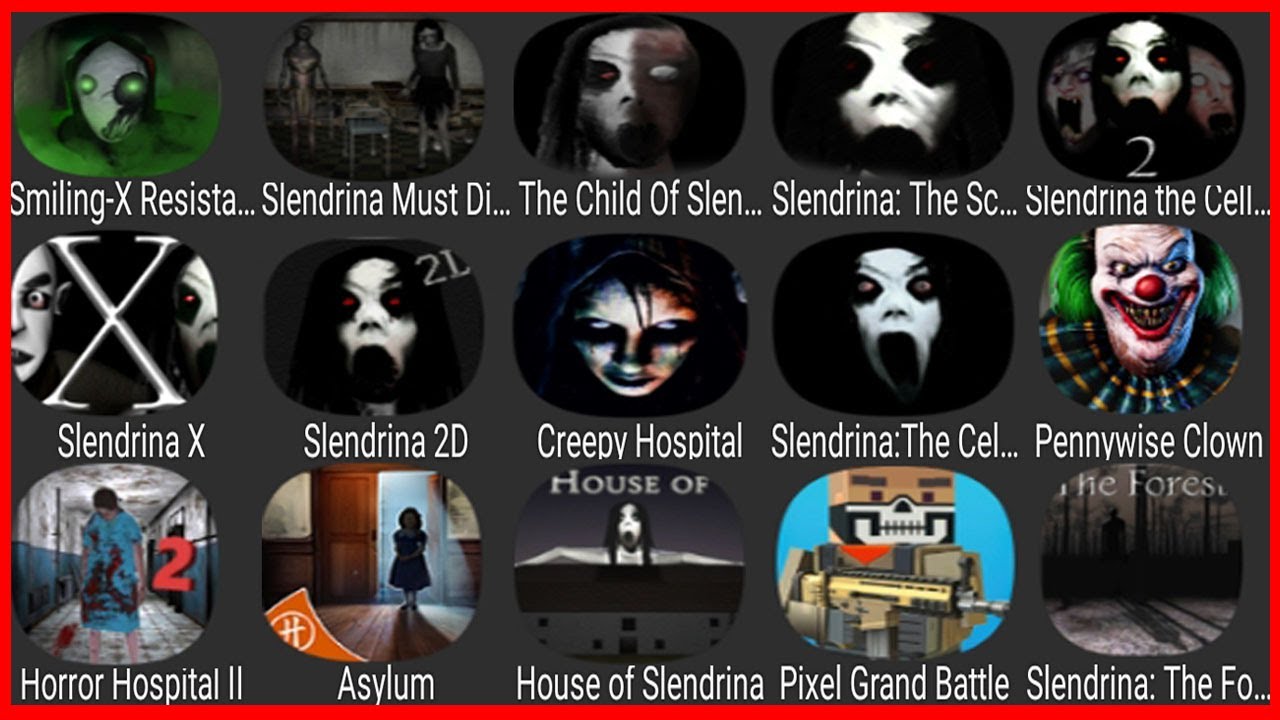 Smilingx2 Slendrina Must Die The Child Of Slendrina Slendrina The Scary Horror Games Slendrina Youtube - slen mask roblox