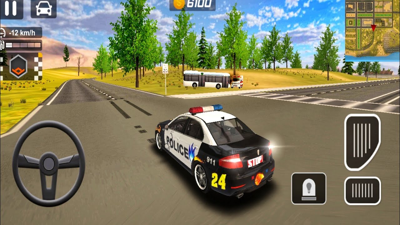 Police Car Chase Cop SimulatorCrash Simulator Game Police Car Android Game Play 169 YouTube