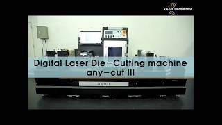 [LABEL EXPO 2017] Digital laser die-cutting machine, any-cut III