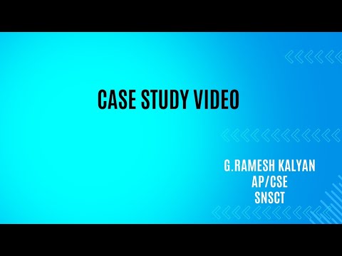 Case Study | Features of Java | Object Oriented Programming | SNS INSTITUTIONS