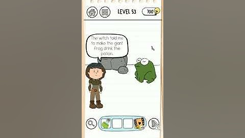 Brain test 3 level #53 walkthrough solution