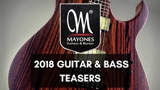 Mayones Guitars & Basses Teasers for NAMM 2018!