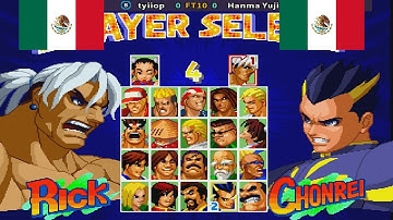 Real Bout Fatal Fury 2 - The Newcom - tyiiop vs Hanma Yujiro FT10