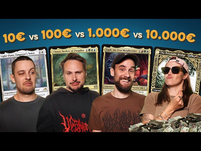 10.000€ vs 1.000€ vs 100€ vs 10€  Decks| Herumkommandiert #26 | EDH [Deutsch] thumbnail