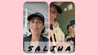 Saliha heureuse, excitée de voyager en Corée du Sud avec Maeva Ghennam 😍🥰😋