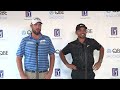 Marc Leishman and Jason Day Sunday Flash Interview 2021 QBE Shootout