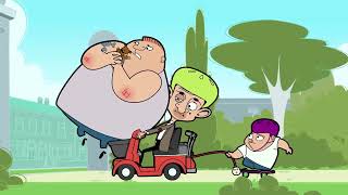 Beans Electric Scooter Chaos And Tree Protest  Mr Bean Animated