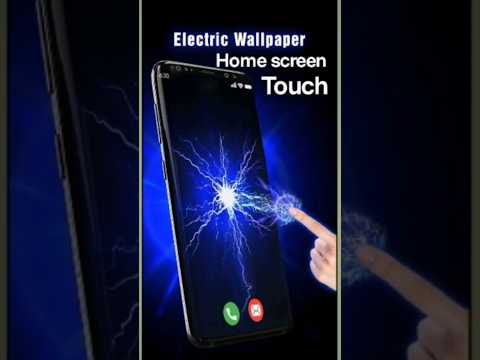 Electric Live wallpaper // Home screen Touch