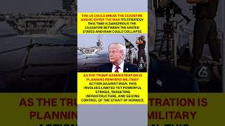 AS THE TRUMP ADMINISTRATION IS PLANNING RENEWED MILITARY ACTION AGAINST IRAN
