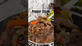 This Pepper Steak is a great comfort meal