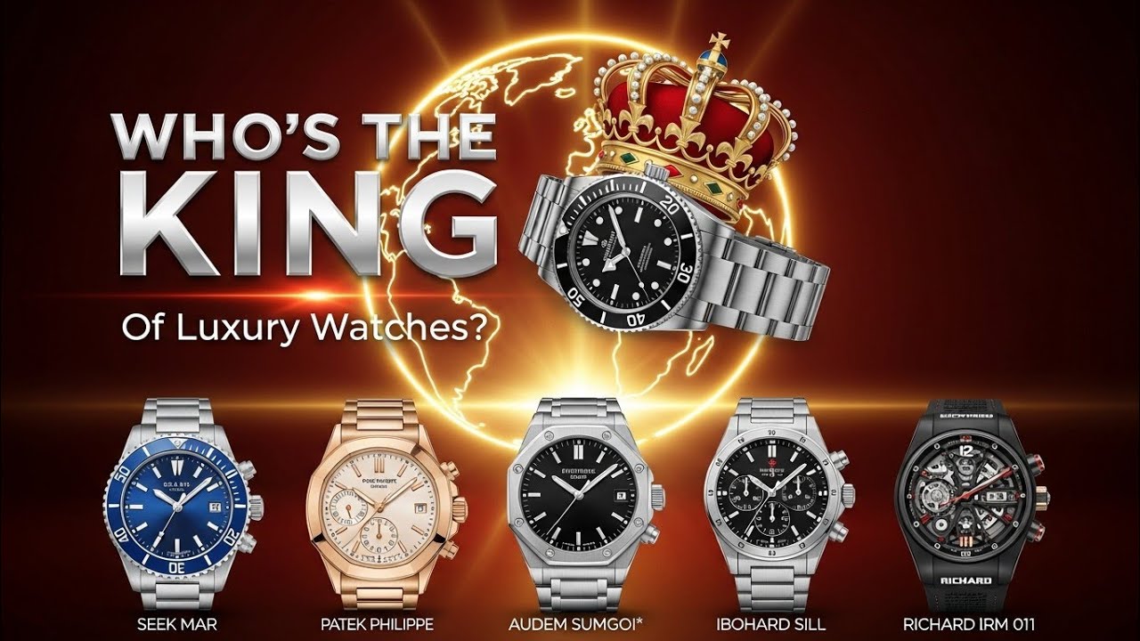 Watch King This Tiny Country Rules the World of Luxury 👑 | The King of Watches ...