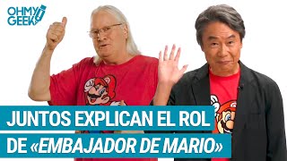 Charles Martinet y Shigeru Miyamoto explican el ser «Embajador de Mario» (subtítulos en Español)
