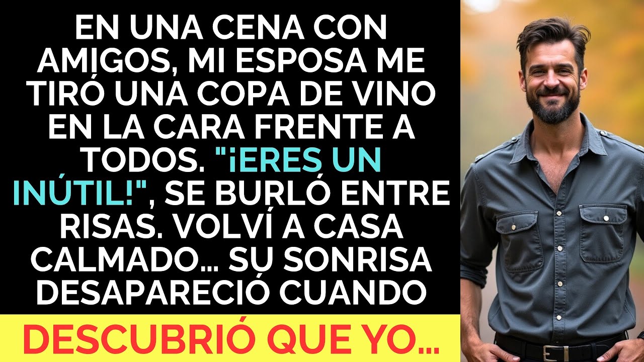 Mi ESPOSA Me Lanzó VINO en la CARA Frente a Todos, Gritando: 