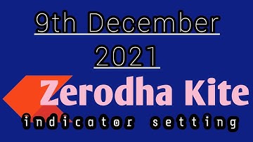 Zerodha Kite Intraday indicator setting#Zerodha indicator#a village Trader#