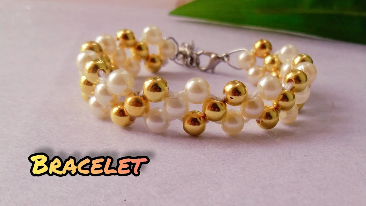 Diy beautiful beaded bracelet  / beaded jewellery