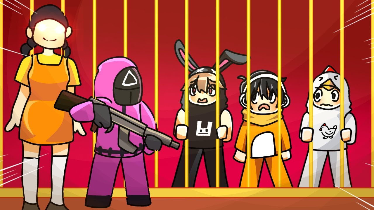KITA HARUS KABUR DARI PENJARA SQUIDGAME YANG MENGERIKAN!!